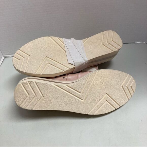 Summer Bowknot Sneakers Peach/Pink Size 40 US Size 9-9.5 New Without Tags - Picture 8 of 11